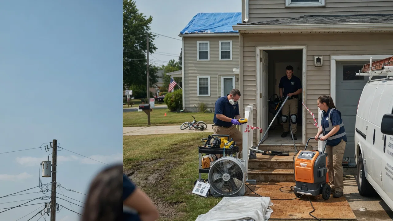 Water Damage Repair in Spelter, WV near me